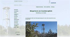 Desktop Screenshot of buergerturm-gotha.de
